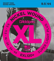 Electric Guitar Strings Nickel Wound XL120+ Single Set of EXL120+ Super Light Plus 9.5-44